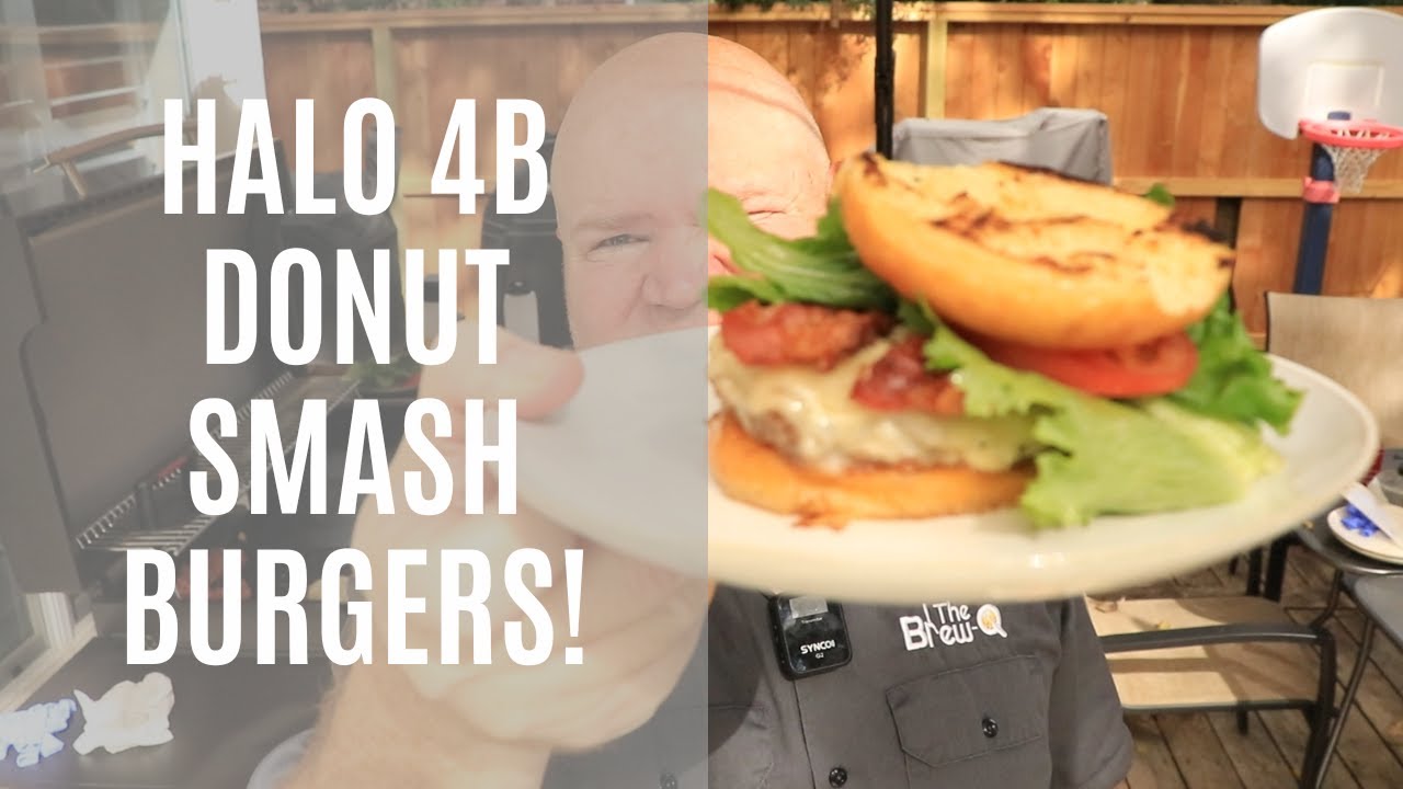 Halo 4B Donut Smash Burgers! - YouTube