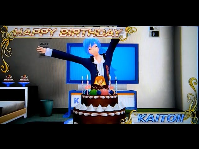 Project DIVA f - KAITO's Birthday Event - YouTube