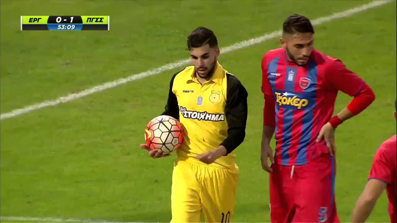 Ergotelis vs. Panionios  1 - 2 All Goals (Greek Cup - Second round - 16 December 2015)