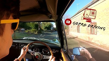 GoPro Driving POV - MGB GT