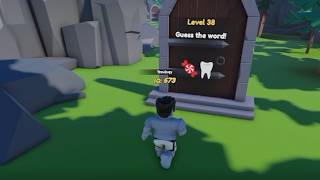 Word Puzzler - How to Complete Level 38 (Roblox)