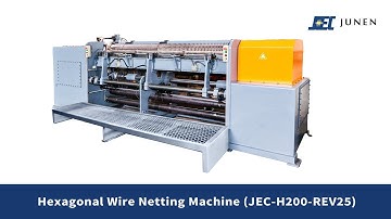 High Speed Hexagonal Wire Netting Machine JEC-H200-REV25