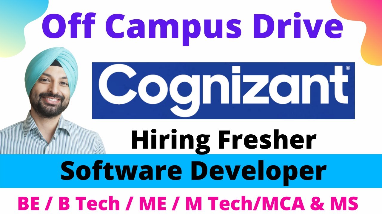 Cognizant off campus Drive for Fresh Developer 2021 Batch