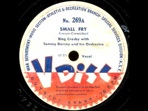 V-Disc 269 Bing Crosby, Tommy Dorsey, Perry Como