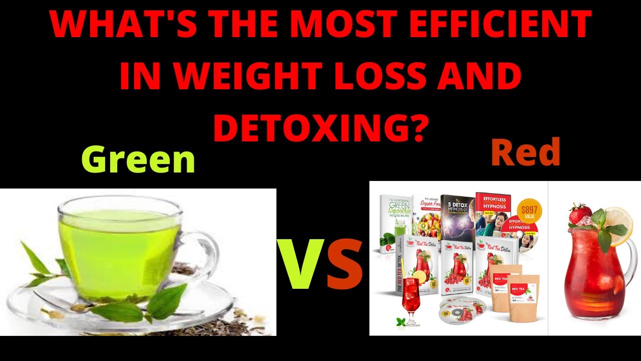 Green Tea VS Red Tea Detox Review - 2020 UPDATE!