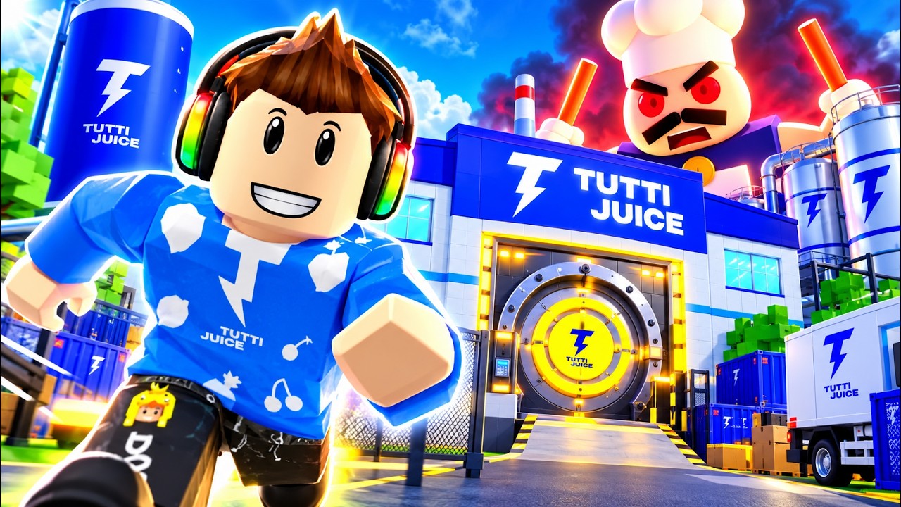 Szökj Be a Tutti Gyárba és Szerezd Meg a TITKOS RECEPTET! | Tutti Gyár Kaland Roblox