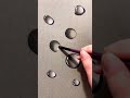 3D Water Drop Pencil Sketch | Realistic Drawing Tutorial for Beginners   #pencilsketch