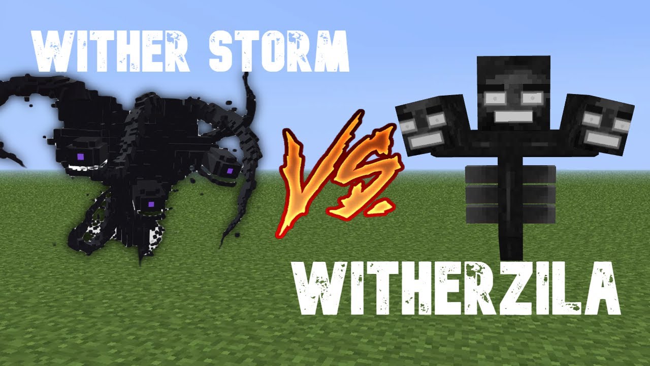 Wither Storm VS Witherzila - YouTube