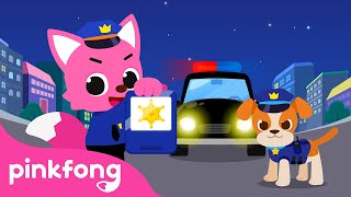 Tangkap Pencurinya!🚓 | Petugas Polisi | Lagu Pekerjaan untuk Anak | Pekerjaan |Lagu Pinkfong untuk Anak