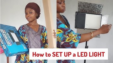 How to SET UP a LED Light Easily | Step-by-Step Beginner Tutorial