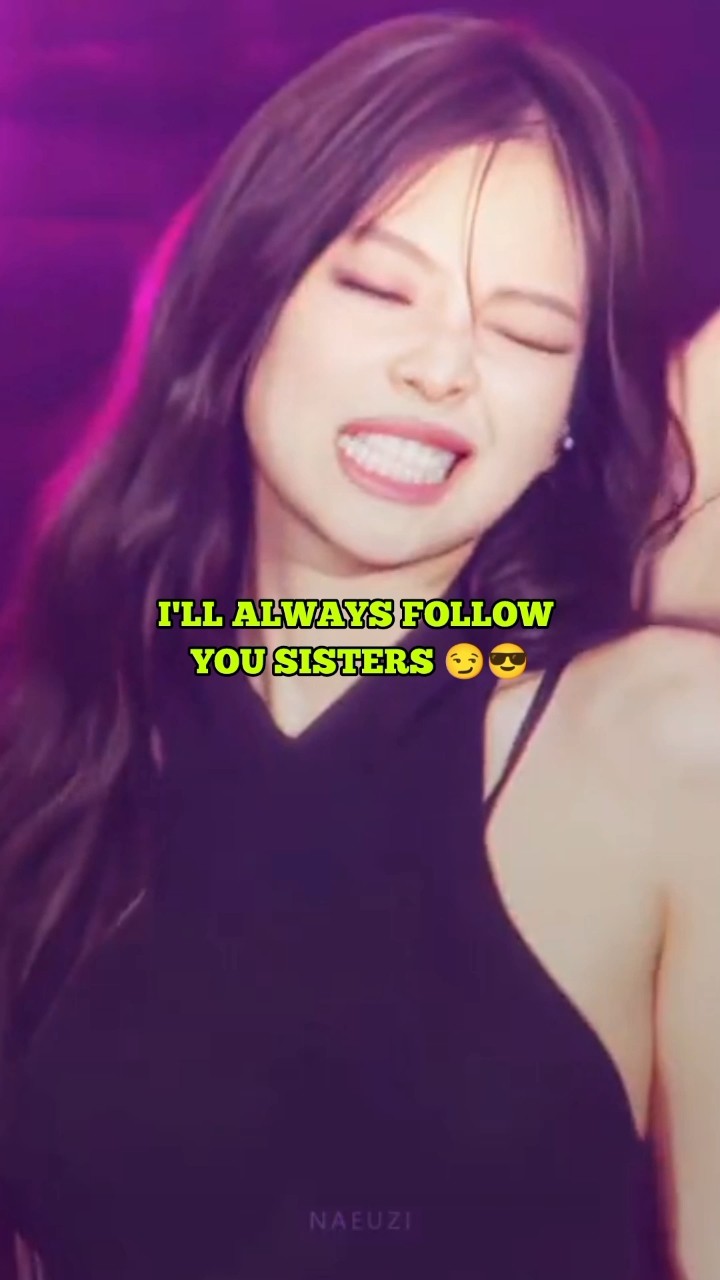 I'll always follow you sisters ? [JENNIE VER.] #jennie #jisoo #lisa #rosé #blackpink #shorts