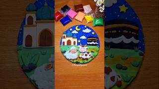 Ide kreasi untuk anak dari kardus & clay Tema idul adha✨️#tutorial #diy #assyabiyaart