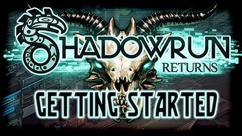 Shadowrun Returns Walkthrough - Getting Started - part 1