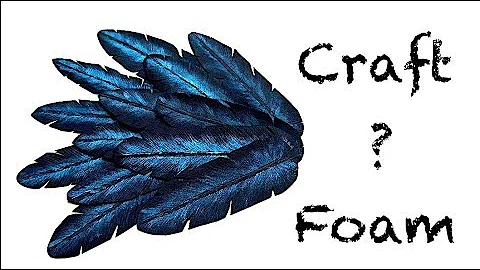 How To Make Feathers From Craft Foam! Super Easy  ...