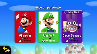 New Super Mario Bros. U Deluxe - Partida turbo y Caza de monedas con Paul y Sr. Barajas