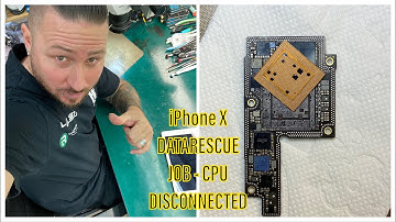 iPhone X DATARESCUE - PRIOR REPAIR - 2 RIPPED FPC