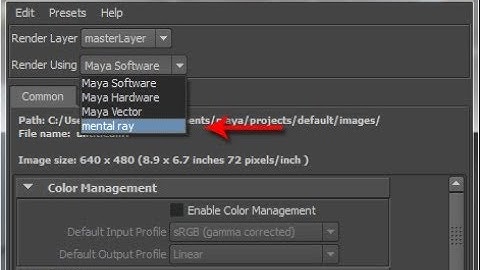 How to Fix Mental ray renderer not showing in Maya