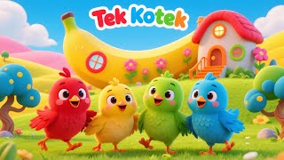 Tek Kotek Anak Ayam Berkotek  Lagu Anak Terbaik  Lagu Anak Balita  Lagu Anak Anak Populer