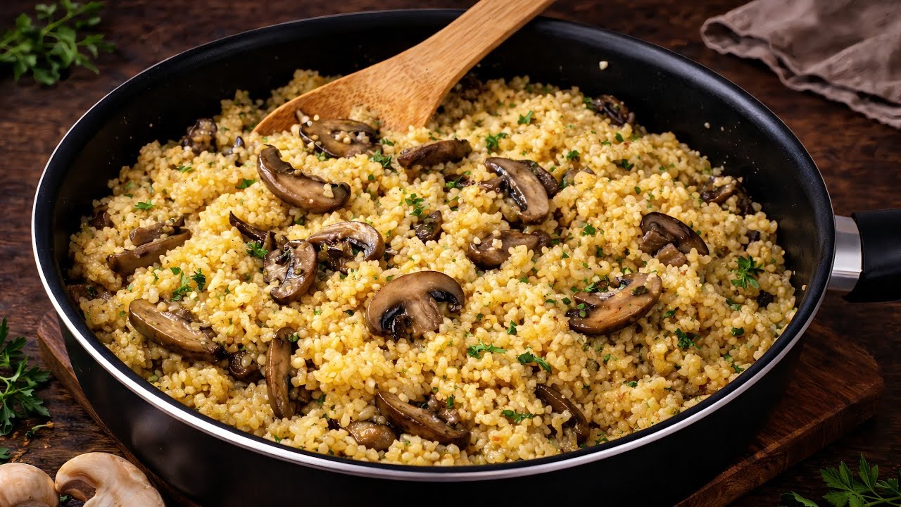 KAKO NAPRAVITI NAJBOLJI RIŽOTO SA GLJIVAMA BRZO I JEDNOSTAVNO