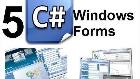video 5 - Curso C# Windows Forms 2012 - Groupbox y panel