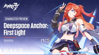 S-rank Battlesuit Senadina Deepspace Anchor: First Light Preview - Honkai Impact 3rd