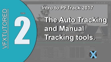 PFTrack 2017 - Preview of Tutorial 2 - The Auto Track and User Track Nodes