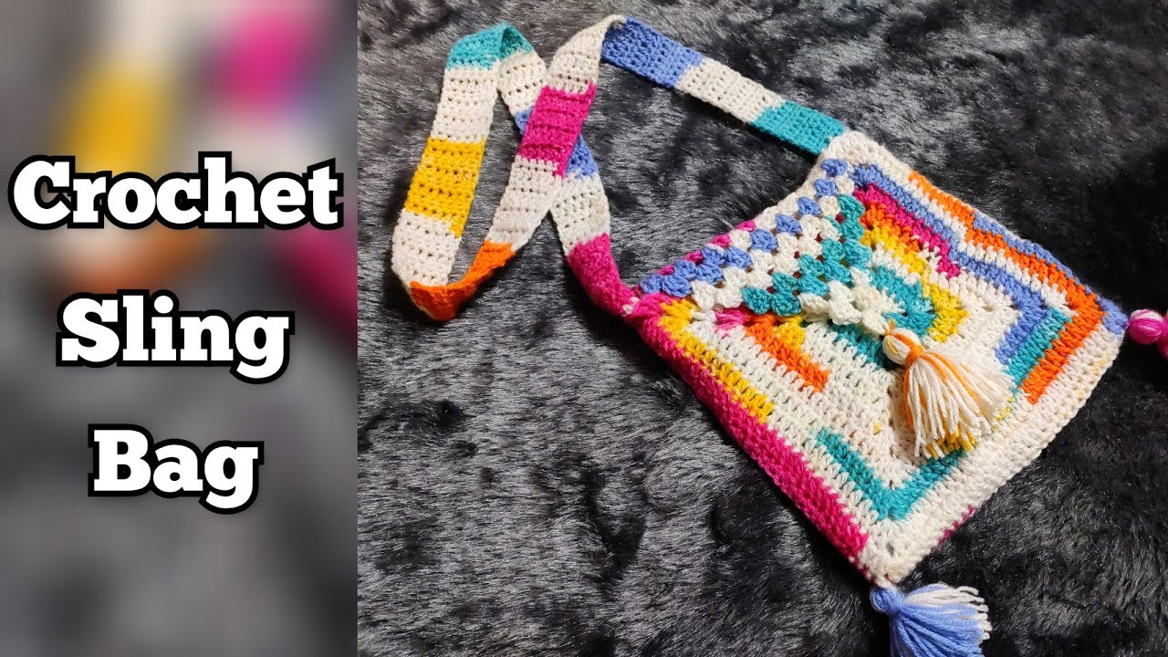 Crochet Bag | Quick n Easy Crochet Sling Bag Tutorial - YouTube
