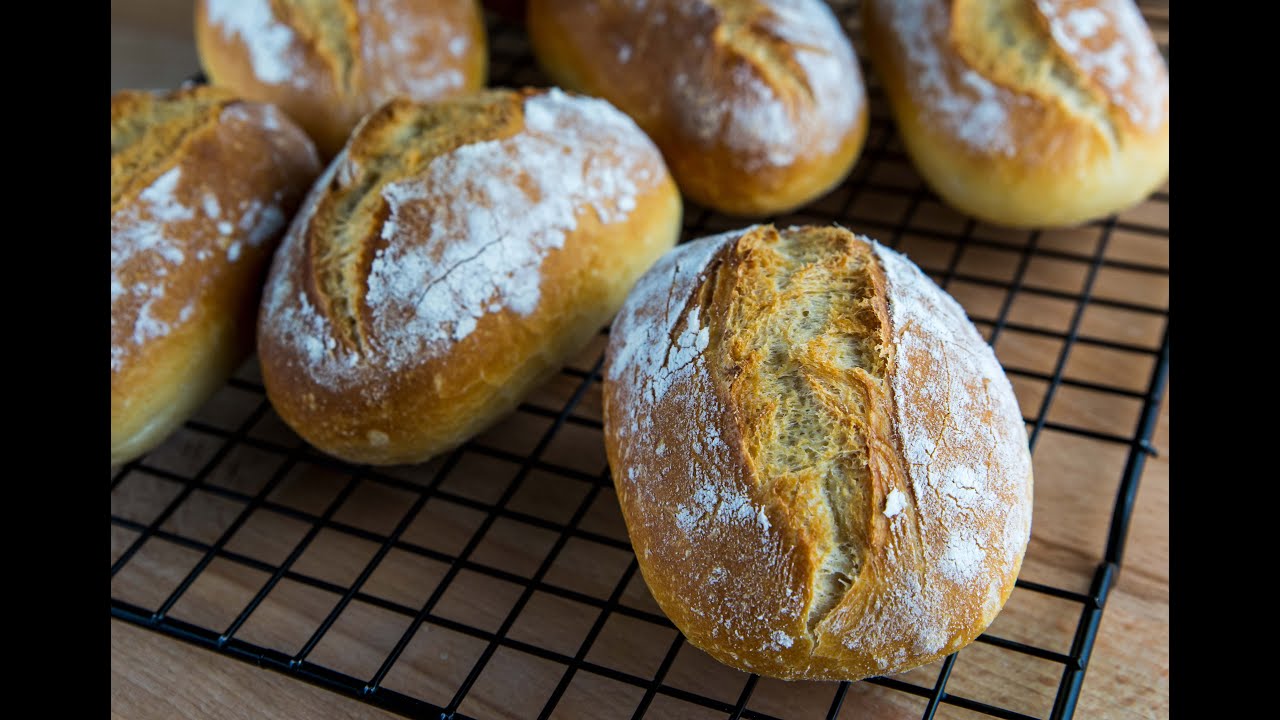 Schrippen / Brötchen / Semmeln selber machen