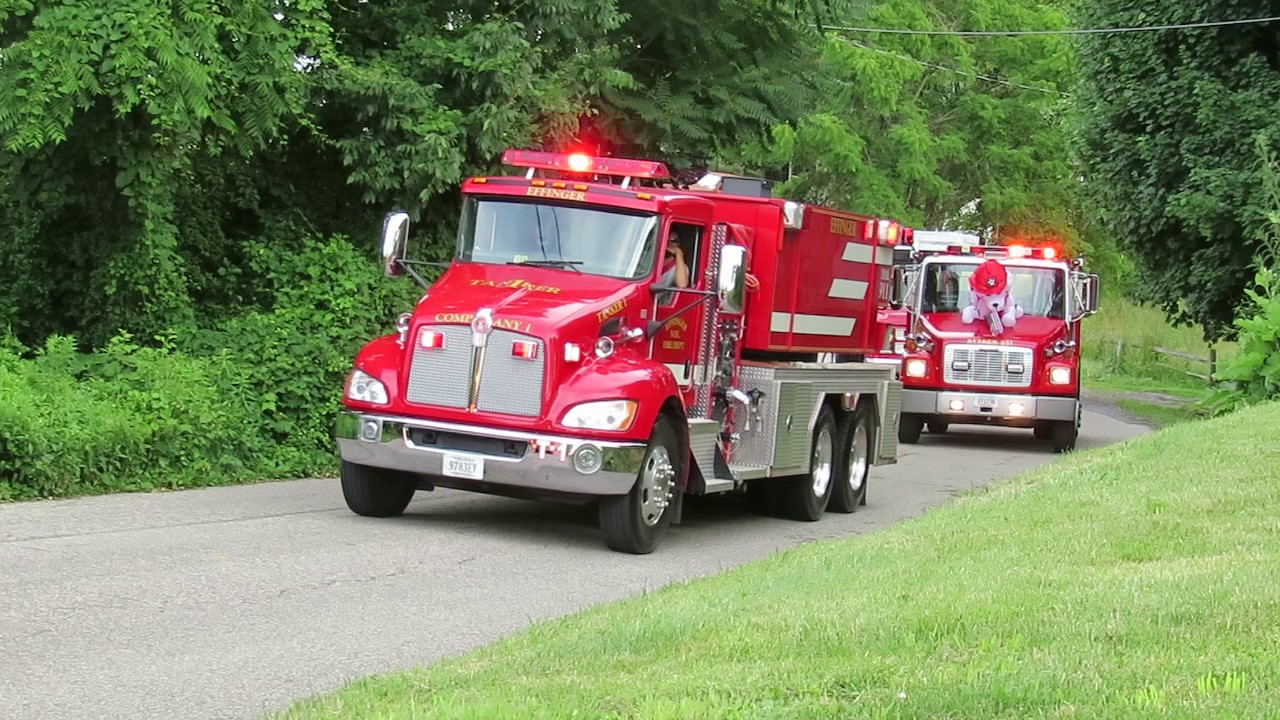 Annual Fireman's parade in Raphine VA, 6232017 YouTube