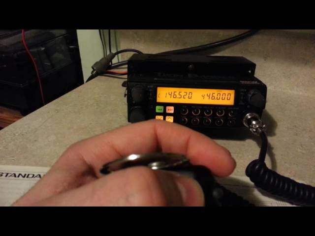 Standard C5608DA DUAL BAND Ham radio - YouTube