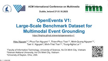 [ACMMM 2025] OpenEvents V1: Large-Scale Benchmark Dataset for Multimodal Event Grounding