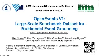 [ACMMM 2025] OpenEvents V1: Large-Scale Benchmark Dataset for Multimodal Event Grounding