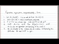 Eigenvalues