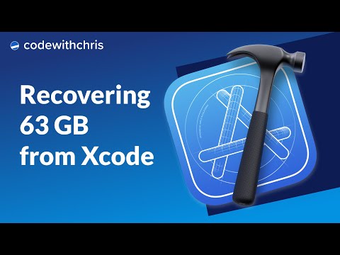 Video: Xcode cache puas tuaj yeem raug tshem tawm?
