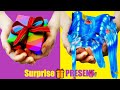 【ASMR]】びっくり企画！母の日プレゼントスライム実験 　音フェチ　Surprised plan! Gift slime experiment　깜짝 플랜! 선물 슬라임 실험