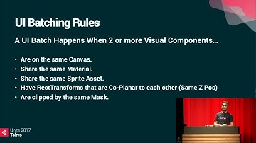 【Unite 2017 Tokyo】Unity UI最適化ガイド 〜ベストプラクティスと新機能