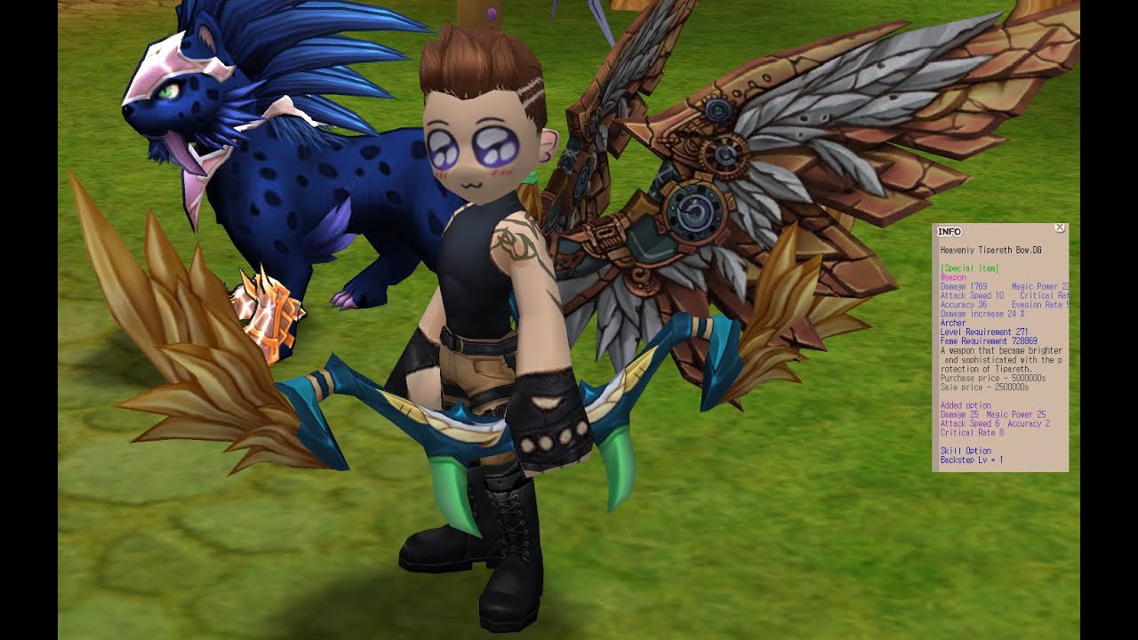 Seal Online ➤ Refining Heavenly Tipareth Bow.G+12 to DG