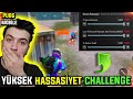 HASSASİYET AYARLARI EN YÜKSEKDE KAZANMAYA ÇALIŞTIM | PUBG Mobile Challenge