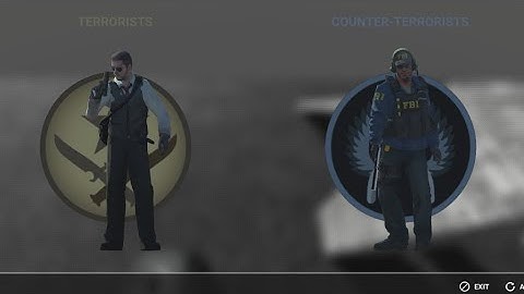 CSGO mobile team menu and custom controls showcase