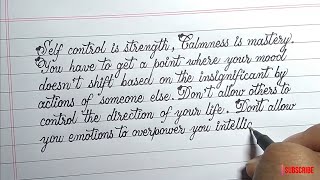 Calligraphy Type Of Handwriting | Neat And Beautiful | screenshot 3