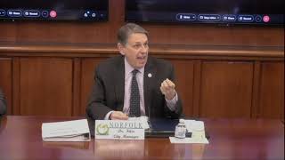 Work Session - Norfolk City Council; April 12, 2022