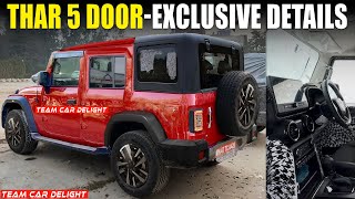 Thar 5 Door 2024 - All Details Out!