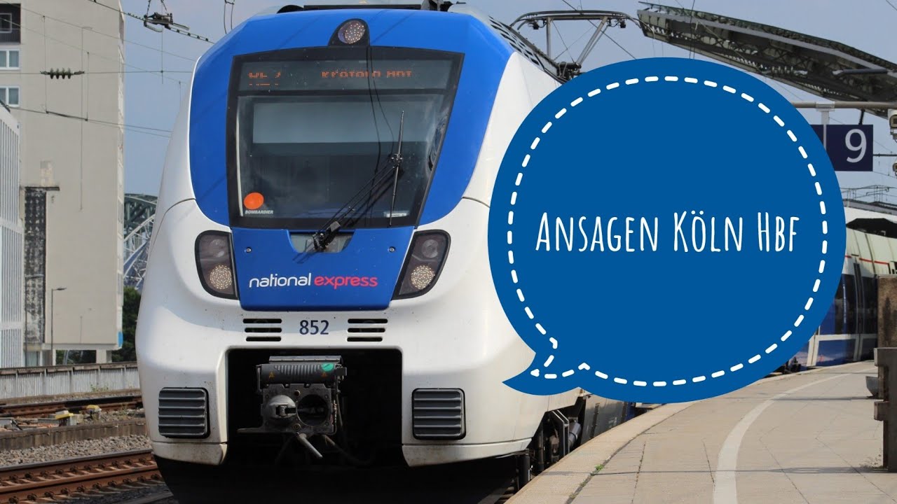 Köln Manuelle Ansagen Teil 3