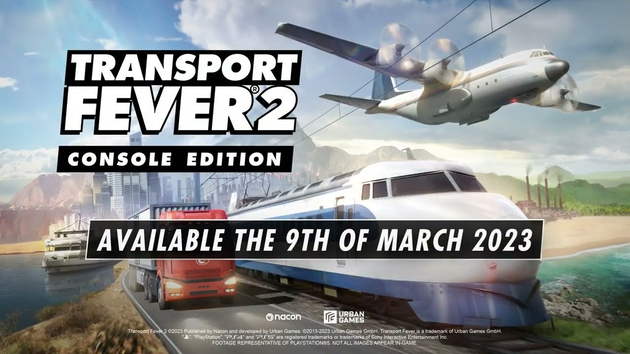 Transport Fever 2: Console Edition - Overview Gameplay | PS5 & PS4 YouTube