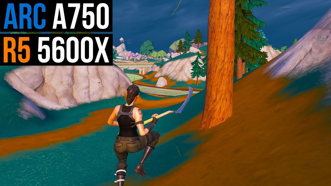 Intel ARC A750 | Fortnite | 1080p | Performance Mode
