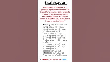 Measure tablespoon #shorts #youtubeshorts #viral #measurement