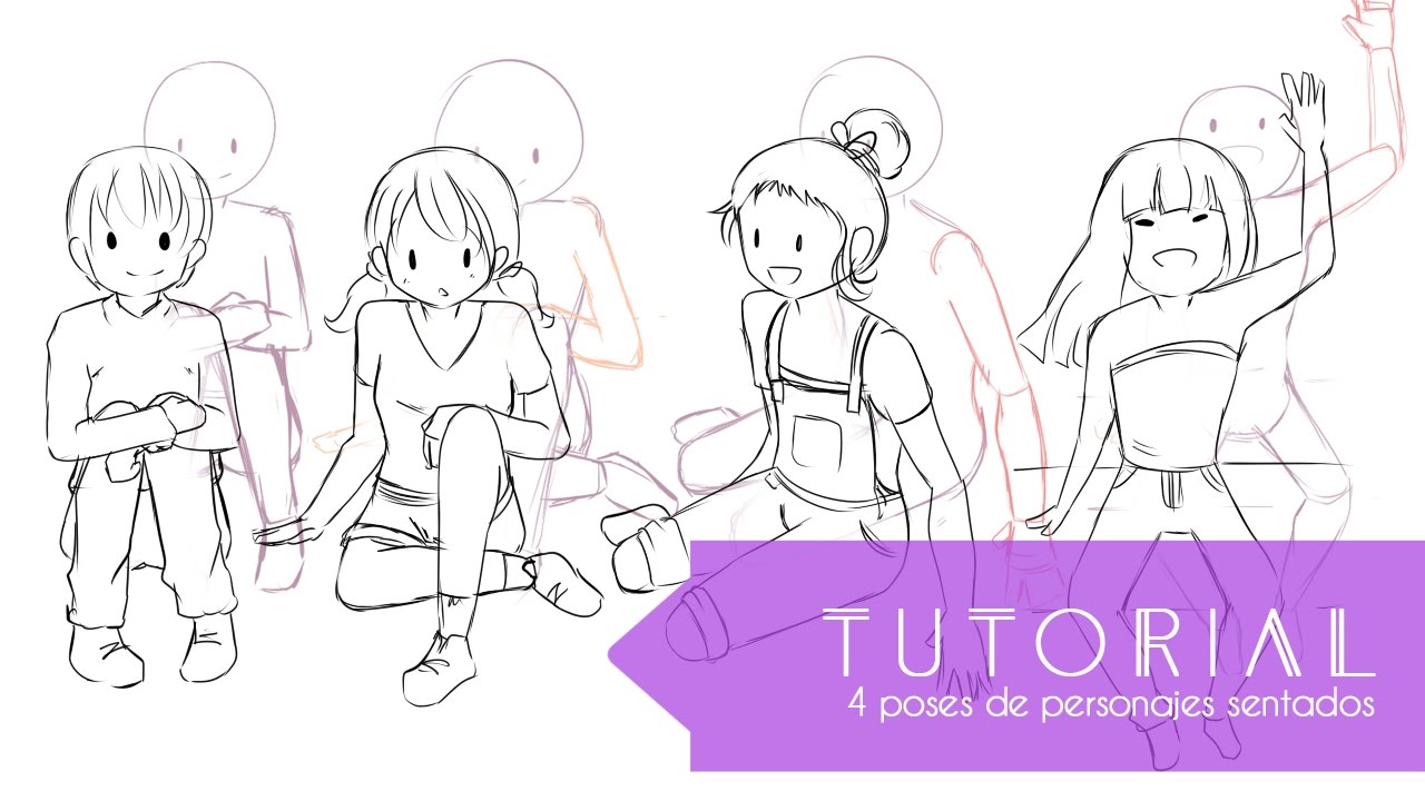 Como dibujar anime/manga/chibi - Poses  Dibujos de personas, Como dibujar  anime manga, Cómo dibujar