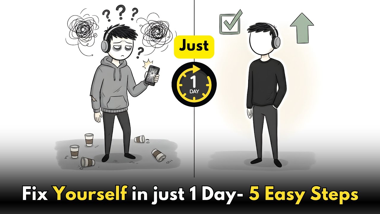 How to Fix Your Entire Life in 1 Day ( Do or Die )