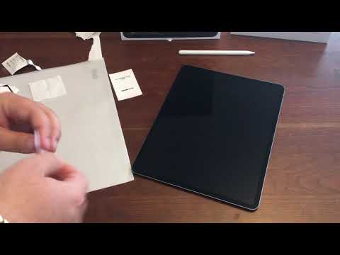 [UNBOXING AND Install] Tempered Glass for the Brand New Apple iPad Pro 12.9 2018
