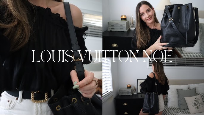 WHAT'S IN MY BAG & HOW I STAY ORGANISED !! VINTAGE LOUIS VUITTON NOE GM 